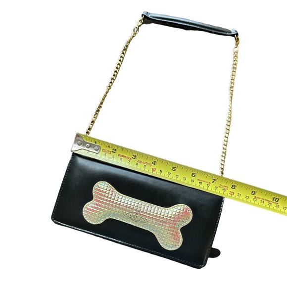 💥SOLD💥Vivienne Westwood Iridescent Dino Bone Long Chain Wallet - Picture 8 of 10